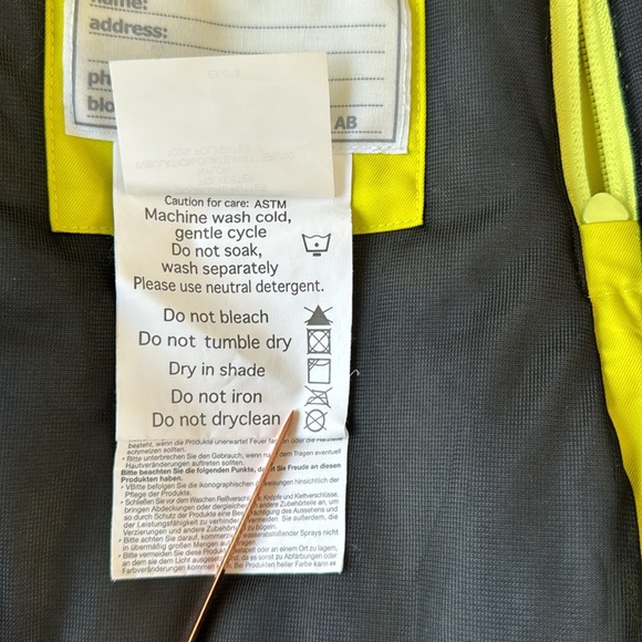 Phoenix insulated ski pants for kids size 6-10 - Picture 8 of 9